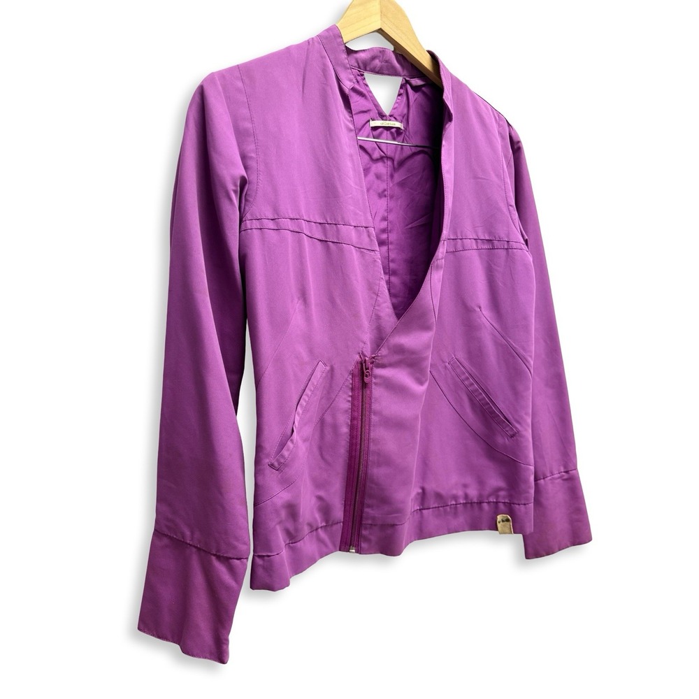 Skunkfunk VTG Y2K Women's S 2 Purple Jacket 100% Recycled Polyester Sustainable